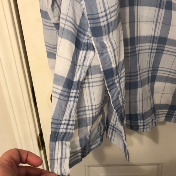 🎉HP🎉 Lane Bryant Venezia semisheer button down shirt, size 14/16. - Picture 6 of 8